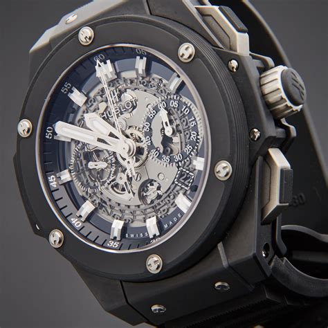 hublot king power unico black magic review|Hublot king power unico review.